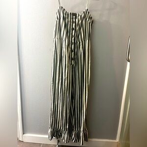 ASOS spaghetti strap ruffle cuff jumpsuit, Size 6.